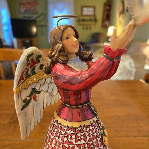 Jim Shore Heartwood Creek Angel - Picture 3 of 11